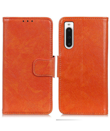 Housse Sony Xperia 10 V Style Cuir Vieilli