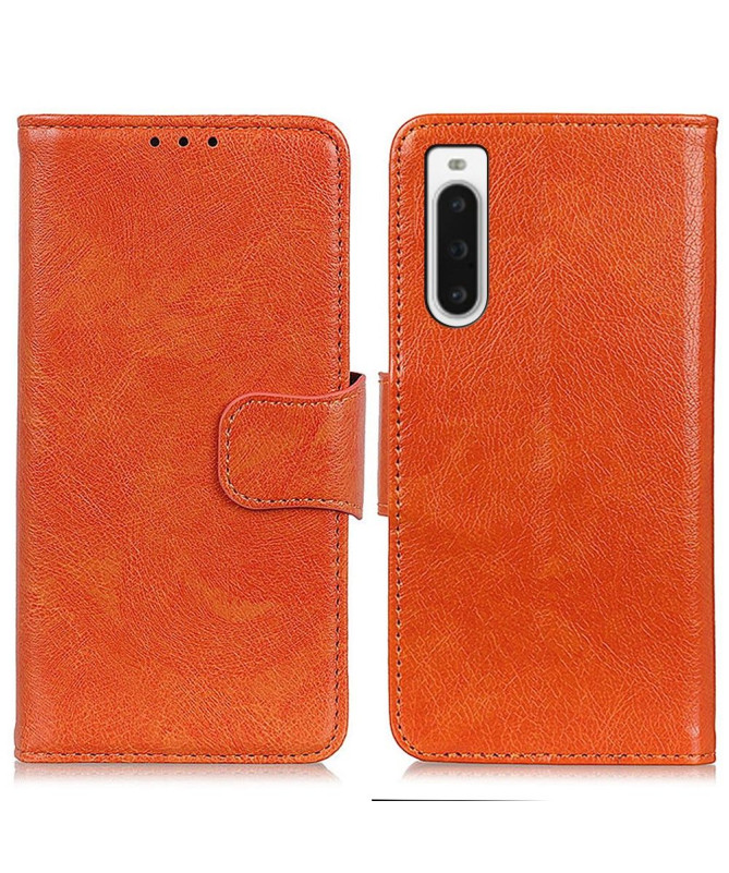 Housse Sony Xperia 10 V Style Cuir Vieilli