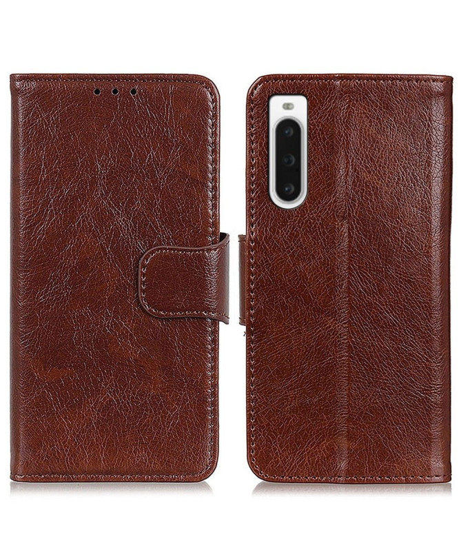 Housse Sony Xperia 10 V Style Cuir Vieilli - photo 15