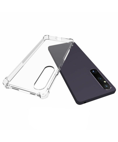 Coque Sony Xperia 1 V transparente angles renforcés