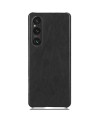 Coque Sony Xperia 1 V effet cuir premium