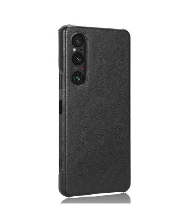 Coque Sony Xperia 1 V effet cuir premium