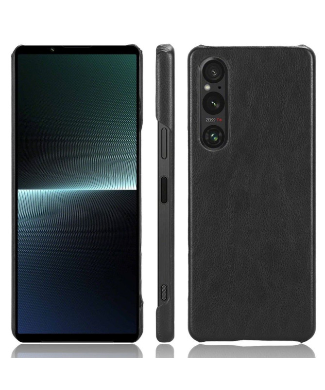 Coque Sony Xperia 1 V effet cuir premium