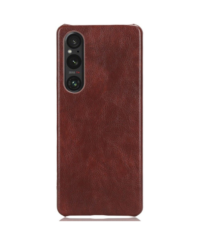 Coque Sony Xperia 1 V effet cuir premium