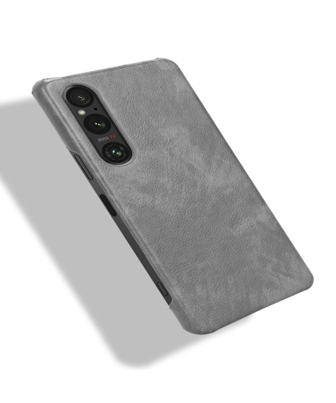 Coque Sony Xperia 1 V effet cuir premium