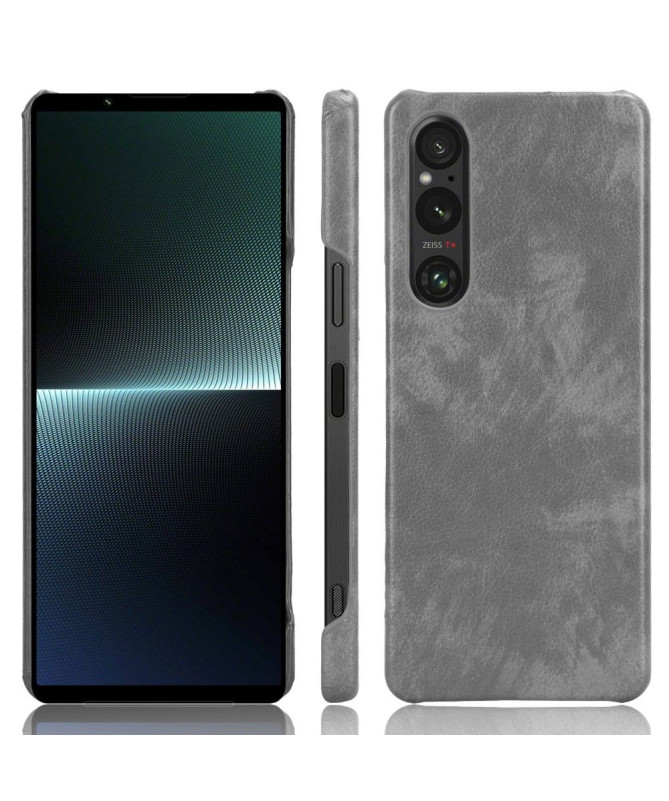 Coque Sony Xperia 1 V effet cuir premium