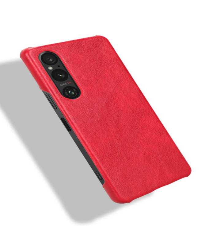 Coque Sony Xperia 1 V effet cuir premium
