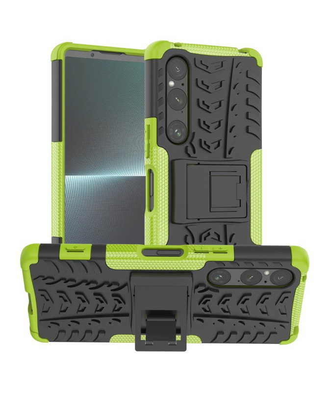 Coque Sony Xperia 1 V Antidérapante avec Support Intégré