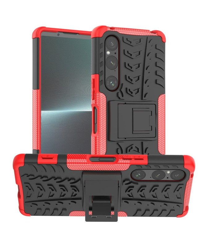 Coque Sony Xperia 1 V Antidérapante avec Support Intégré