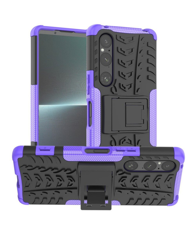 Coque Sony Xperia 1 V Antidérapante avec Support Intégré