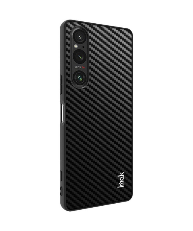 Coque Sony Xperia 1 V IMAK fibre de carbone