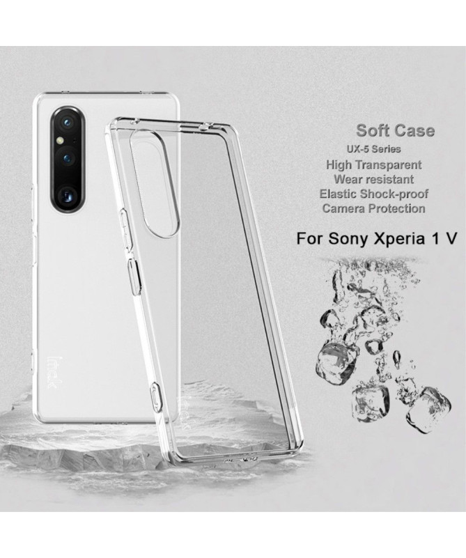 Coque Sony Xperia 1 V IMAK Transparent Silicone