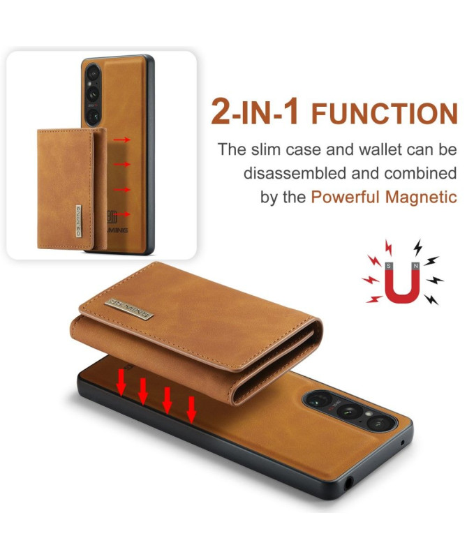 Coque Sony Xperia 1 V Porte-cartes Détachable M1 Series