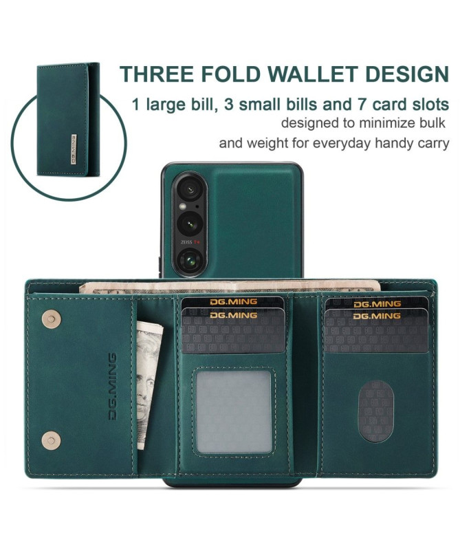 Coque Sony Xperia 1 V Porte-cartes Détachable M1 Series