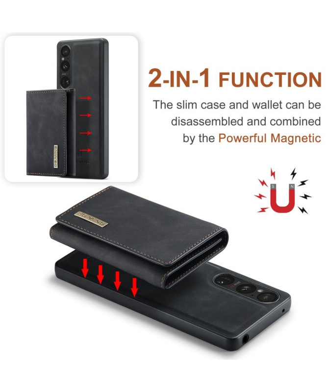 Coque Sony Xperia 1 V Porte-cartes Détachable M1 Series