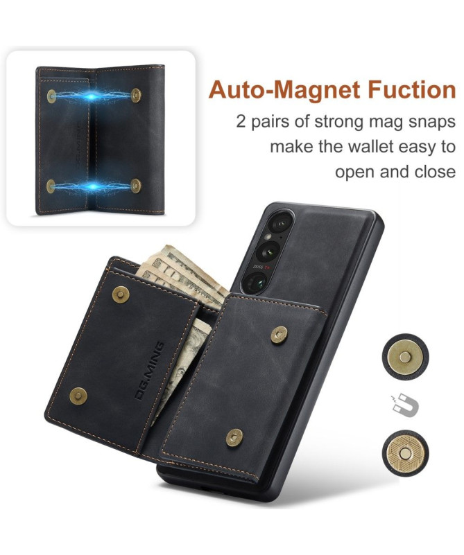 Coque Sony Xperia 1 V Porte-cartes Détachable M1 Series