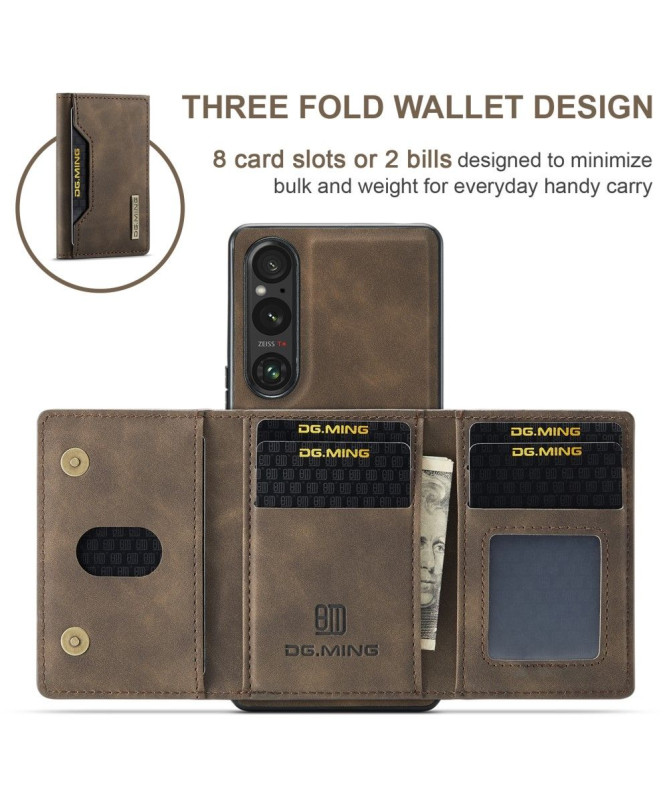 Coque Sony Xperia 1 V Porte-cartes Détachable M2 Series