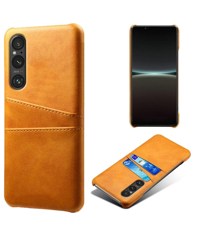 Coque Sony Xperia 1 V Simili Cuir Basique