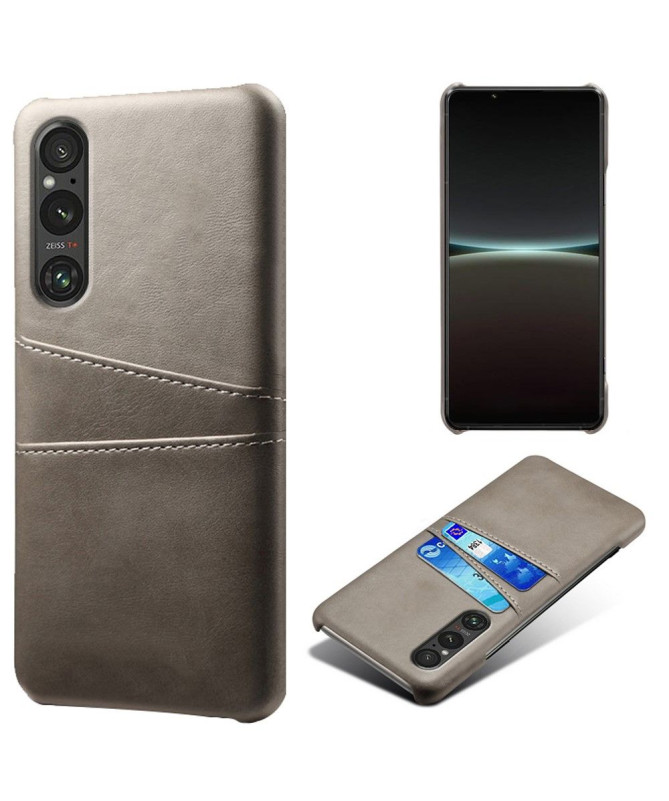 Coque Sony Xperia 1 V Simili Cuir Basique