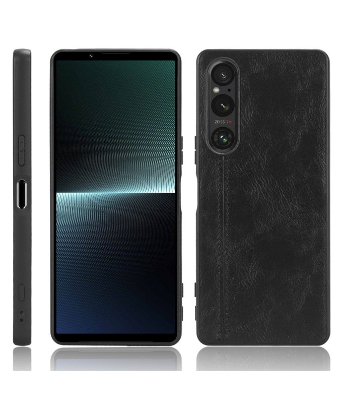 Coque Sony Xperia 1 V Effet Cuir