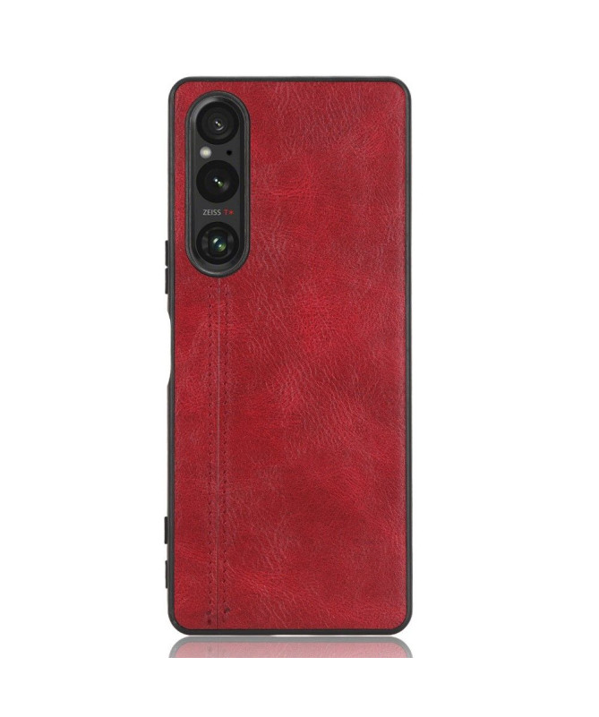 Coque Sony Xperia 1 V Effet Cuir
