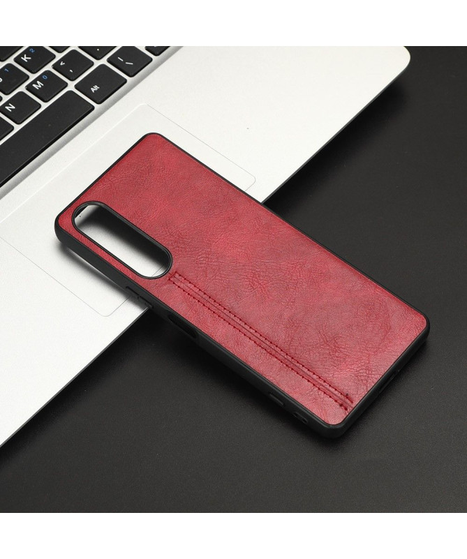 Coque Sony Xperia 1 V Effet Cuir