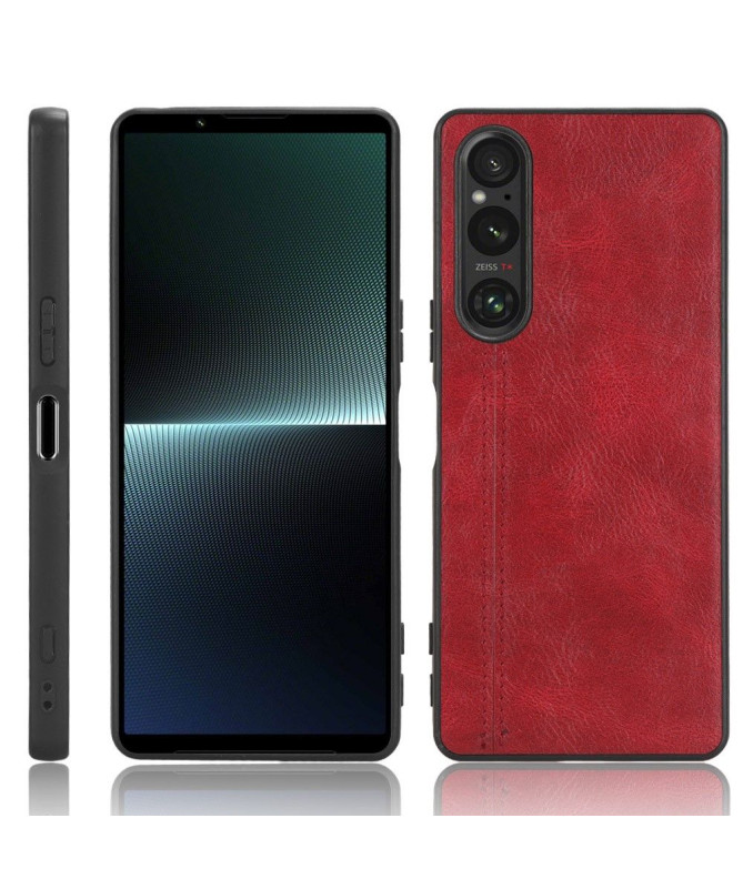 Coque Sony Xperia 1 V Effet Cuir