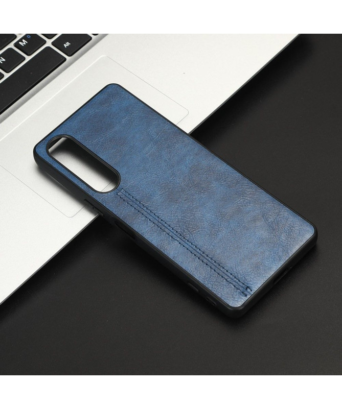 Coque Sony Xperia 1 V Effet Cuir