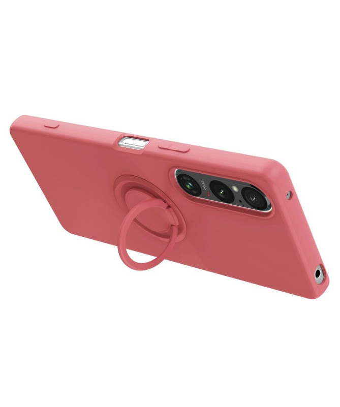 Coque Sony Xperia 1 V Silicone Liquide Ring