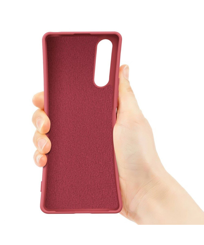 Coque Sony Xperia 1 V Silicone Liquide Ring