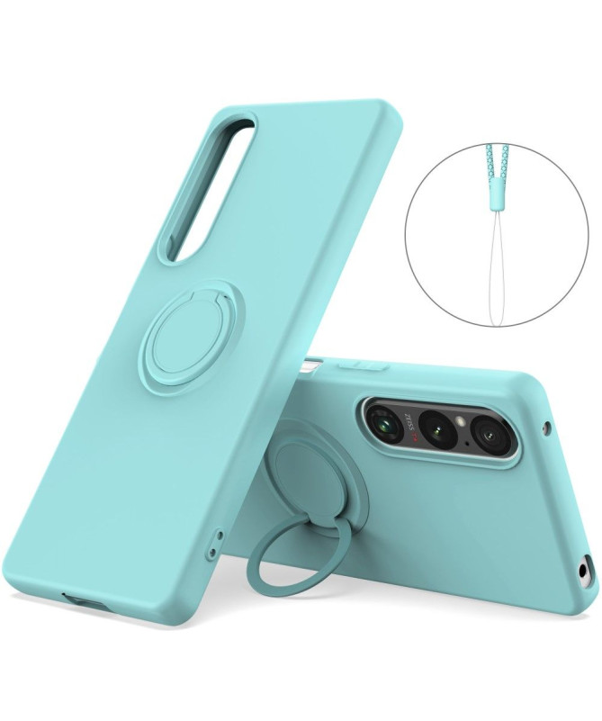 Coque Sony Xperia 1 V Silicone Liquide Ring