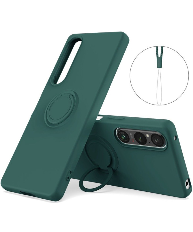 Coque Sony Xperia 1 V Silicone Liquide Ring