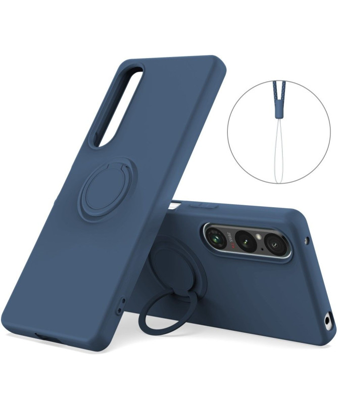 Coque Sony Xperia 1 V Silicone Liquide Ring