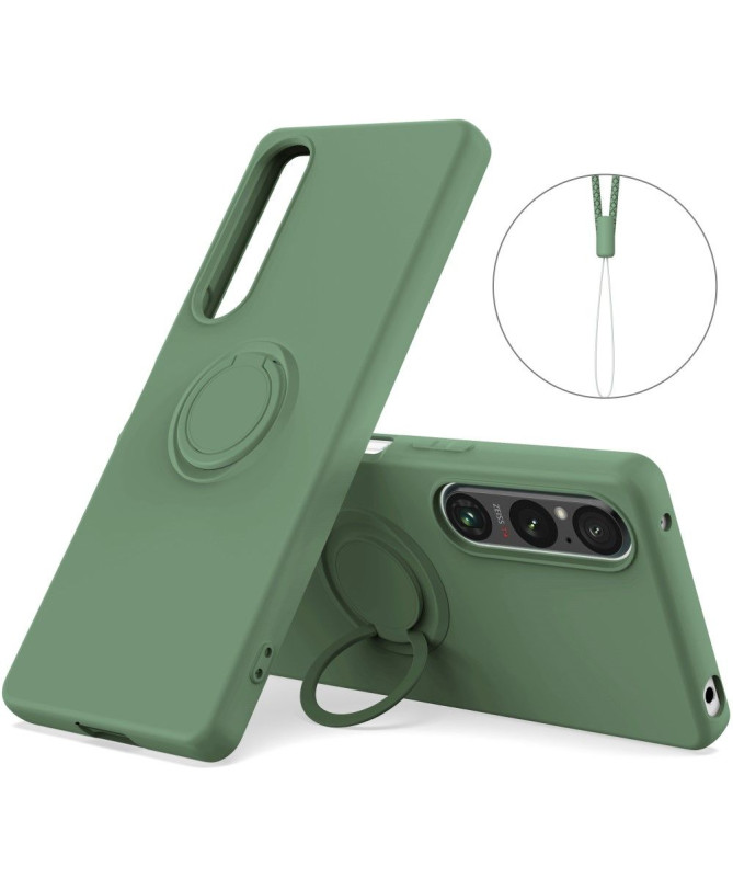 Coque Sony Xperia 1 V Silicone Liquide Ring