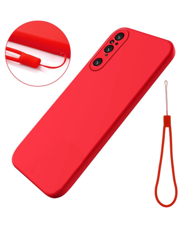 Coque Sony Xperia 1 V Puro silicone liquide