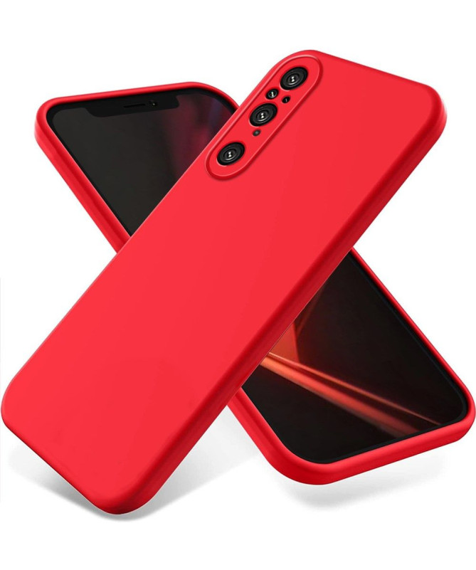 Coque Sony Xperia 1 V Puro silicone liquide