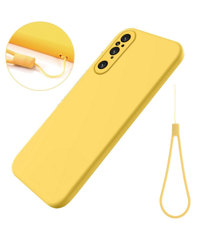 Coque Sony Xperia 1 V Puro silicone liquide
