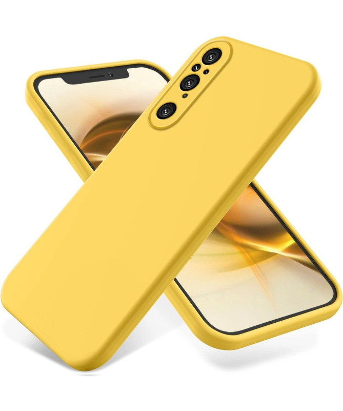 Coque Sony Xperia 1 V Puro silicone liquide