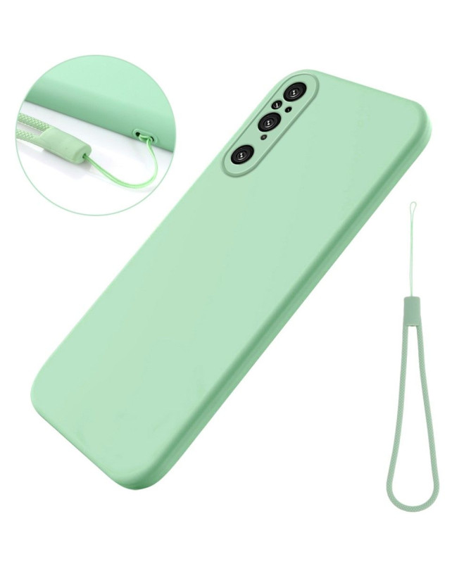 Coque Sony Xperia 1 V Puro silicone liquide