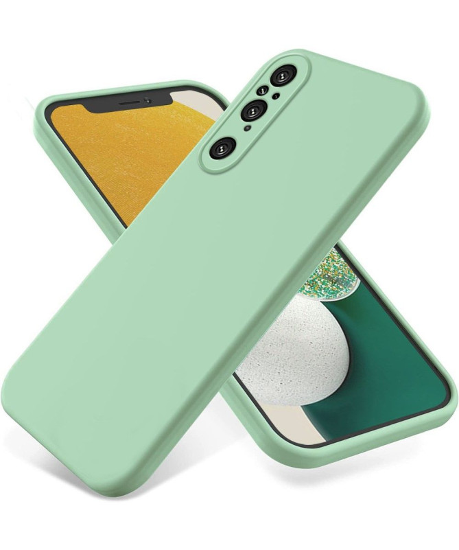 Coque Sony Xperia 1 V Puro silicone liquide