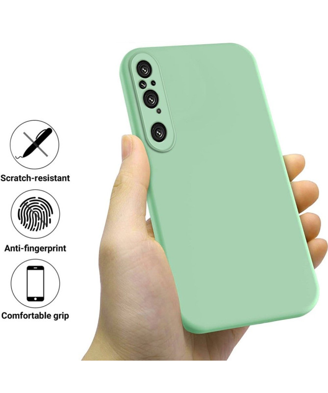 Coque Sony Xperia 1 V Puro silicone liquide