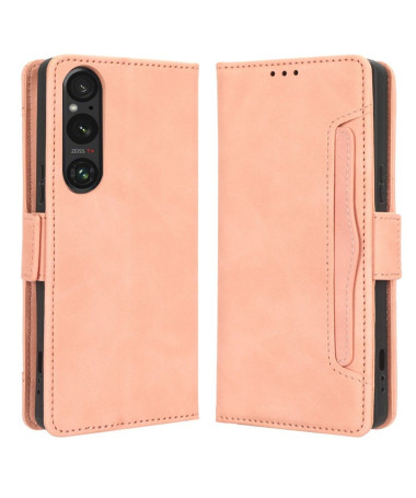 Housse Sony Xperia 1 V Premium avec Porte Cartes