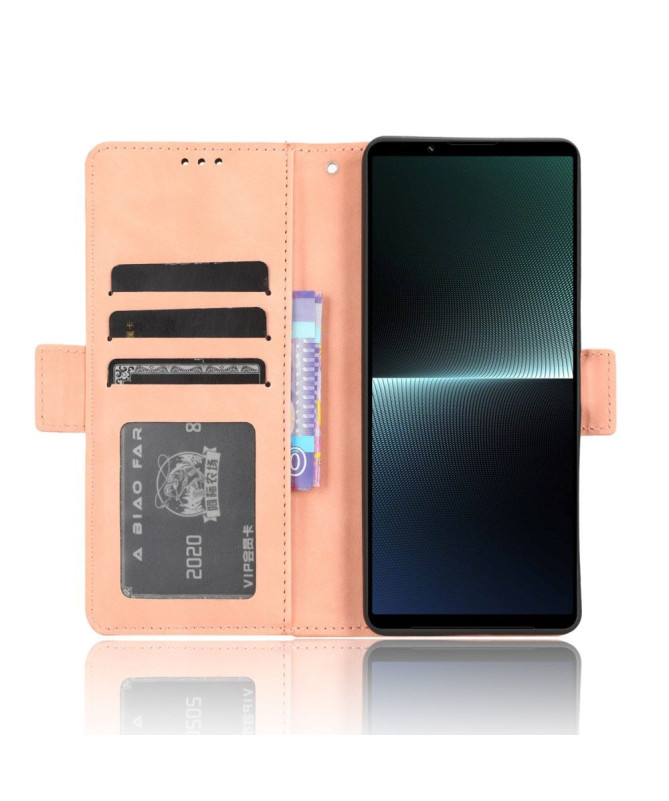 Housse Sony Xperia 1 V Premium avec Porte Cartes