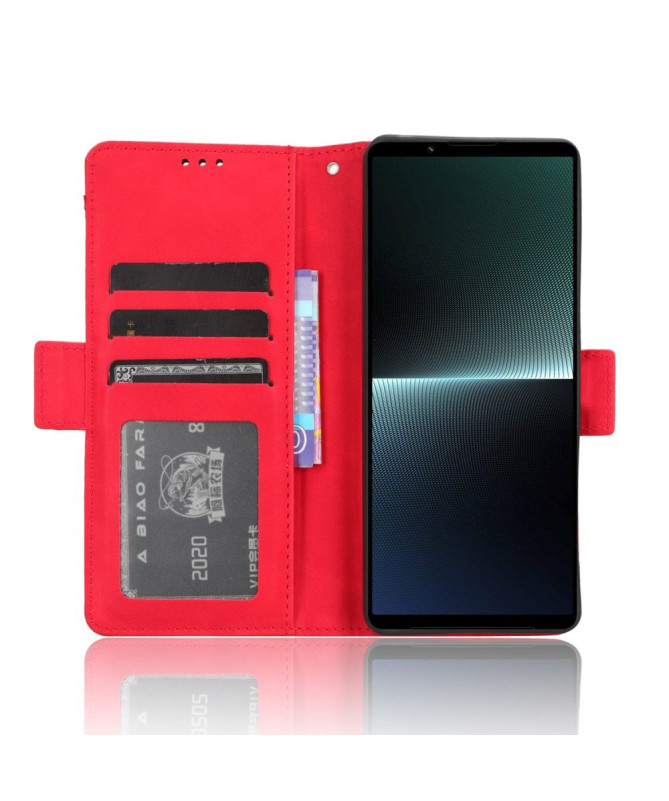 Housse Sony Xperia 1 V Premium avec Porte Cartes