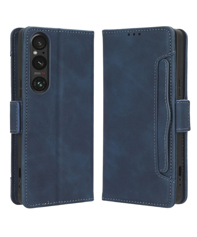 Housse Sony Xperia 1 V Premium avec Porte Cartes