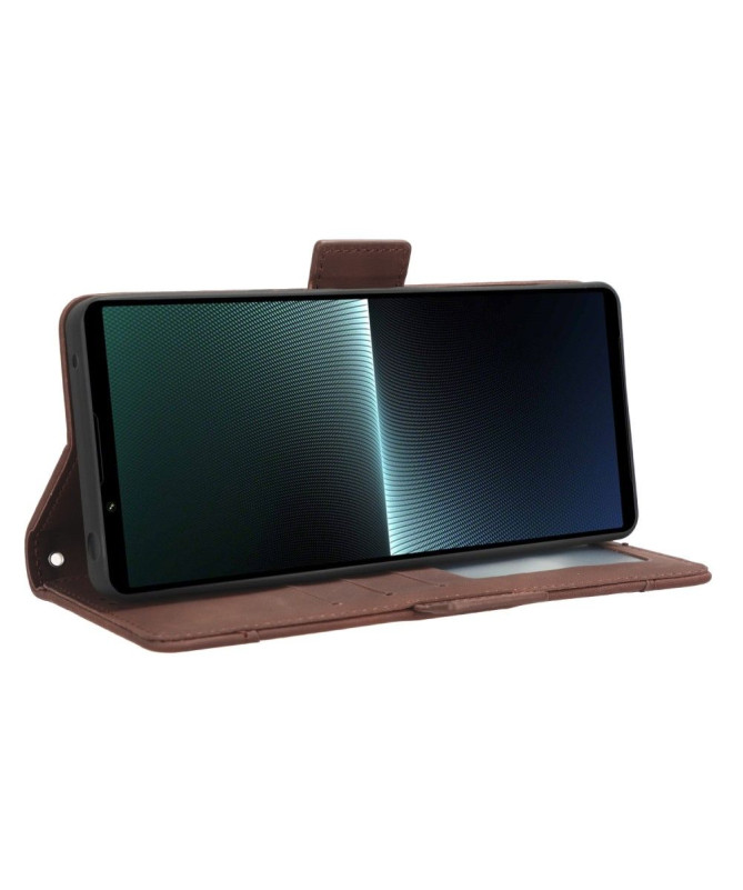 Housse Sony Xperia 1 V Premium avec Porte Cartes