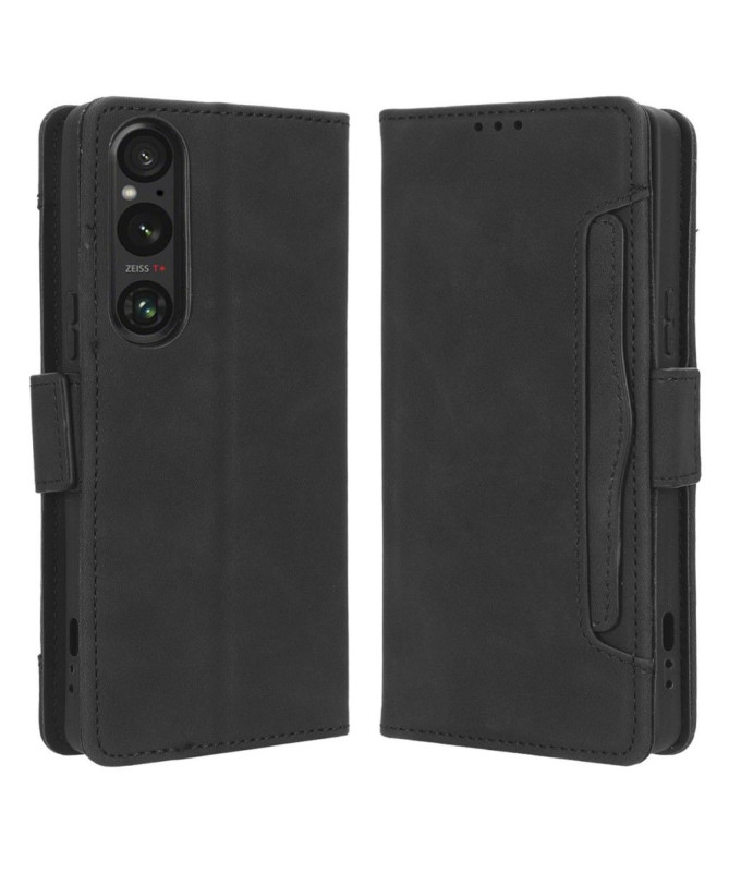 Housse Sony Xperia 1 V Premium avec Porte Cartes