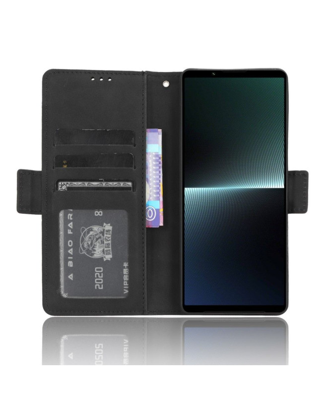 Housse Sony Xperia 1 V Premium avec Porte Cartes