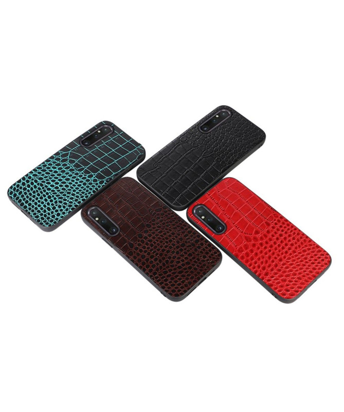 Coque Sony Xperia 1 V Colette Cuir Effet Croco