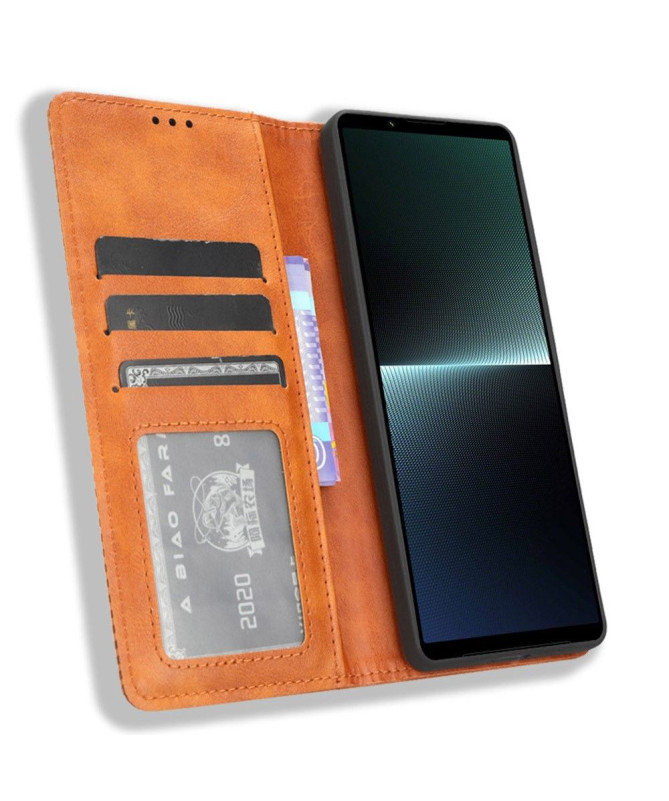 Housse Sony Xperia 1 V Le Cirénius Style Cuir